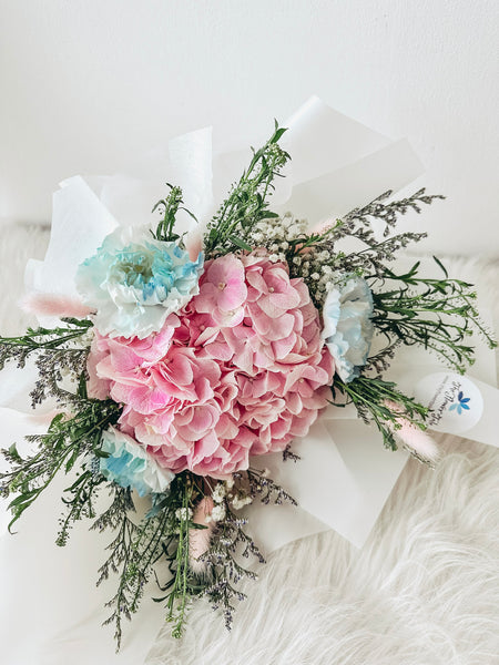 My Dearest One (Pink)- Hydrangea Bouquet