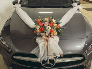 Wedding Car (Orange with Pink & Champagne)